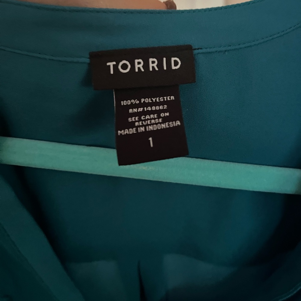 Blue blouse - Picture 2 of 2